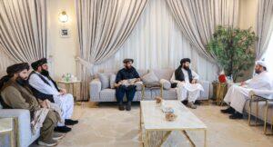 د ملي دفاع وزیر مولوي محمدیعقوب مجاهد قطر ته سفر کړی