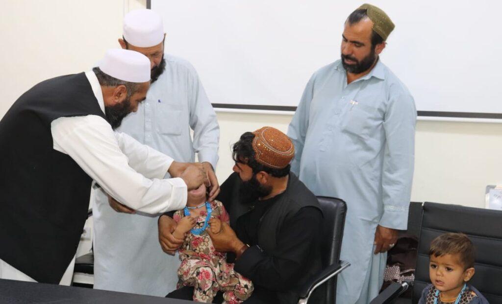 کمپاین تطبیق واکسین سرخکان در غزنی آغاز شد