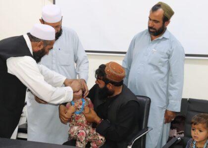 Measles vaccination campaign launched in Ghazni