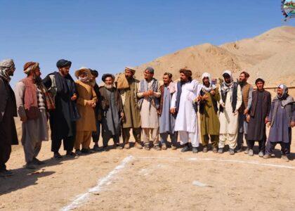 کار ساخت پنج ‌شبکهٔ آبرسانی به هزینهٔ بیش از ۴۱ میلیون افغانی در غور آغاز شد