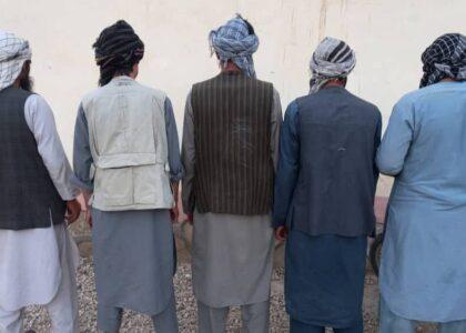 5 held over bird hunting, 1 for witchcraft in Samangan