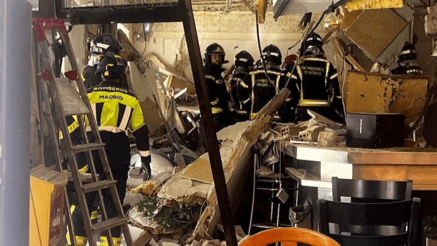 انفجار در پایتخت اسپانیا ۲۱ زخمی برجا گذاشت