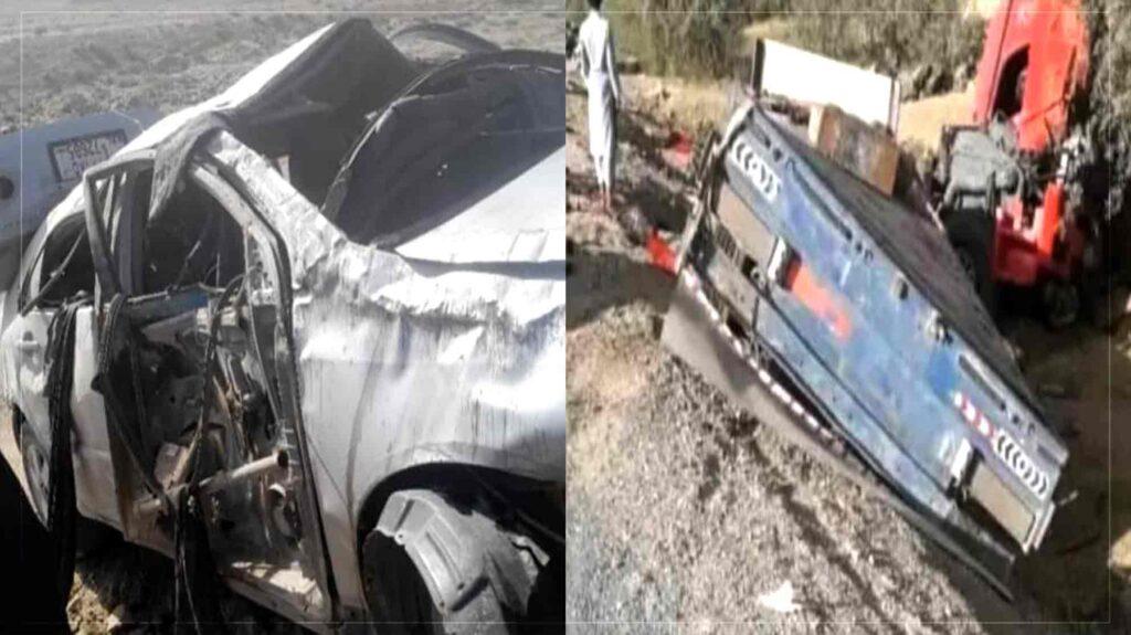 میدان‌وردګو کې د دوو ترافیکي پېښو له امله اوو کسانو ته مرګ‌ژوبله اوښتې ده