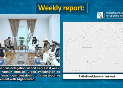 3 killed in Afghanistan last week