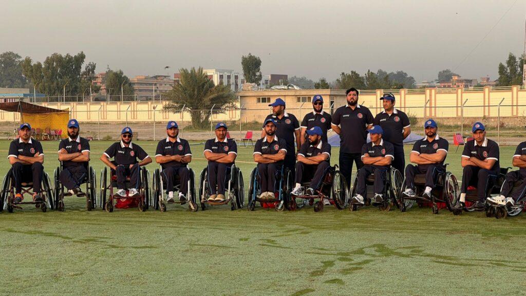 د افغانستان د معلولینو کرکټ ملي لوبډله پاکستان ته ولاړه