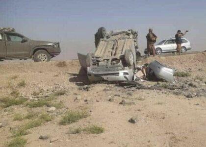 غزني او میدان وردګو کې د دوو ترافیکي پېښو له امله ۱۵ کسانو ته مرګ‌ژوبله اوښتې ده