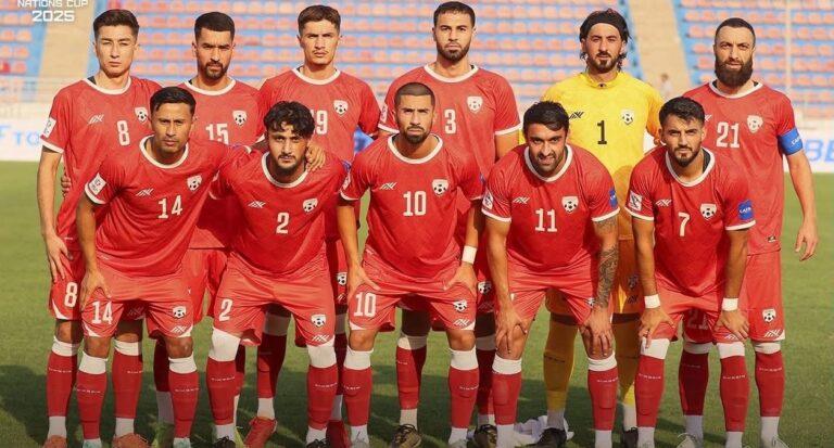 تیم ملی فوتبال افغانستان امروز به مصاف تاجکستان می‌رود