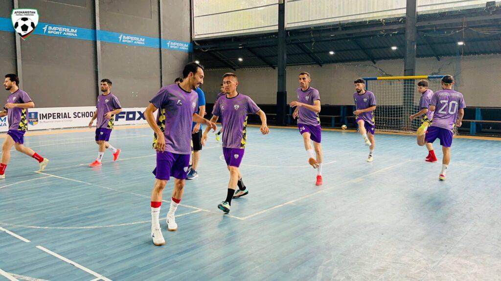 د افغانستان د فوټسال ملي لوبډله نن له میانمار سره لوبه کوي