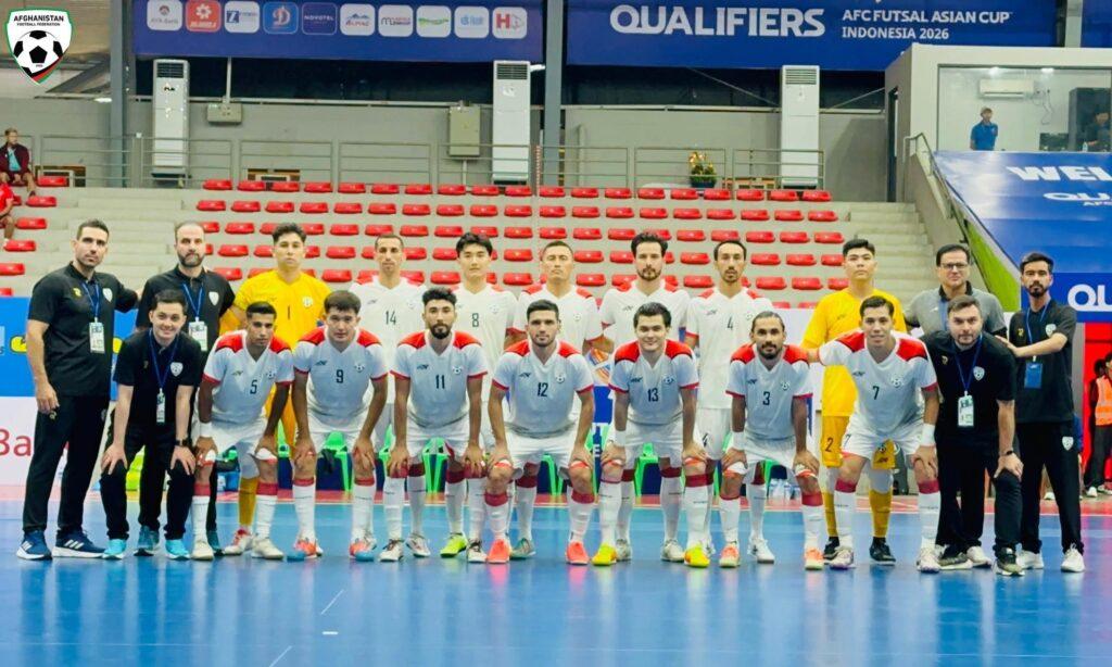 د افغانستان د فوټسال ملي لوبډلې مالدیف ته ۱۰ پر ۱ ماته ورکړه