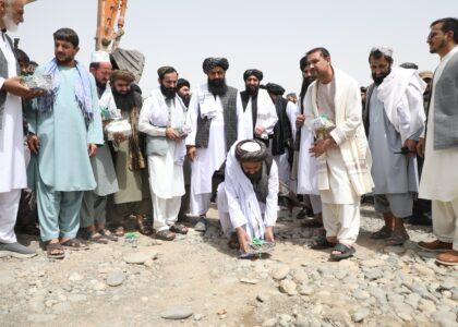 کار ساخت شهرک تجارتی «سپین‌زر» در تخار آغاز شد