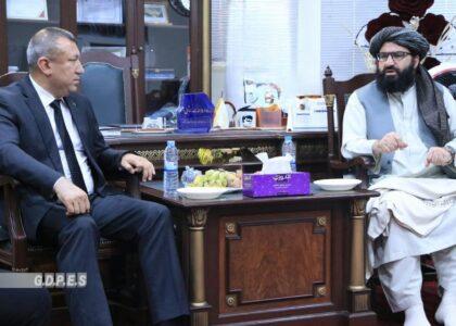 رئیس کمیتۀ ملی المپیک بر تقویت همکاری‌های ورزشی میان افغانستان و ترکمنستان تاکید کرد