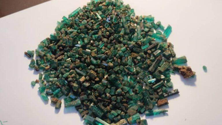 Panjsher: 6,485 carats of emeralds fetch $107,559