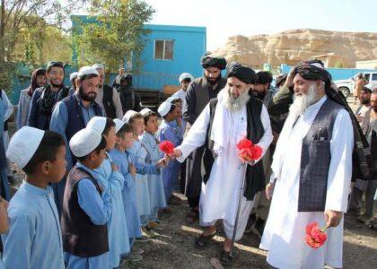 تعمیر دو باب مکتب در بامیان به بهره‌برداری سپرده شد