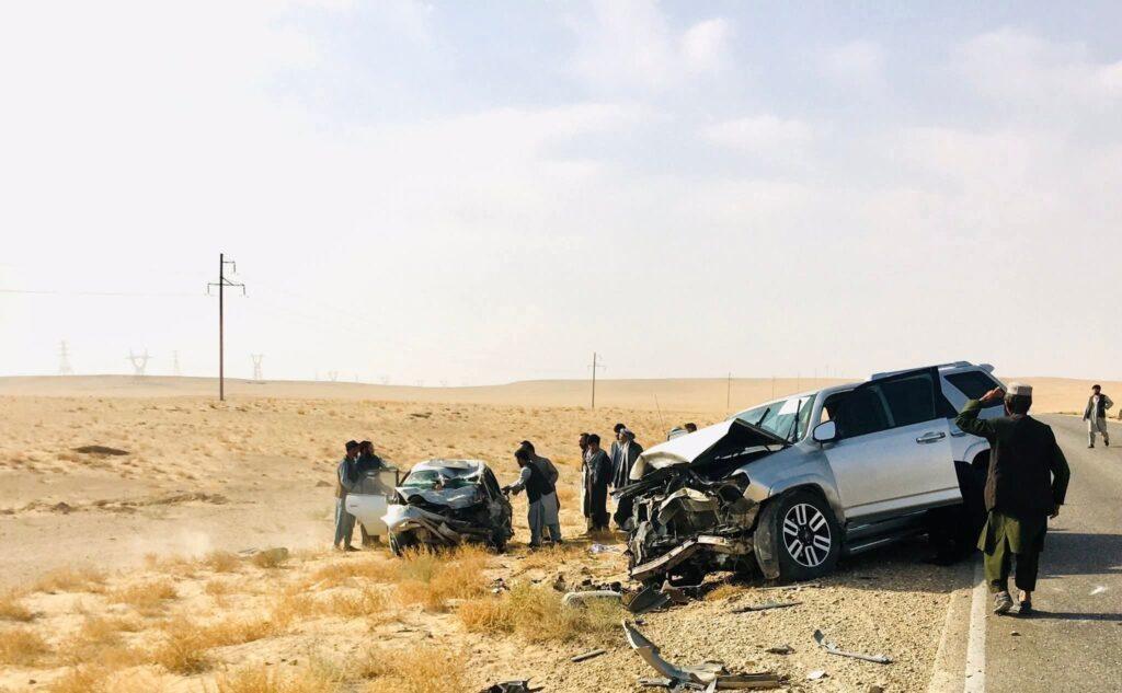 رویداد ترافیکی در شاهراه فاریاب – جوزجان ۵ کشته و زخمی برجا گذاشت