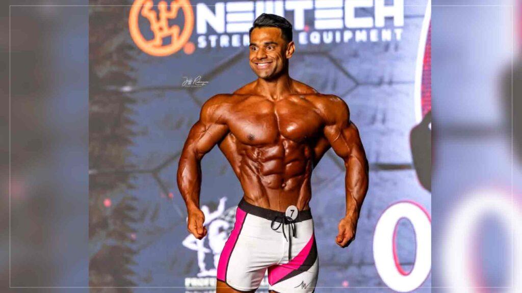 علی بلال نایب قهرمان پرورش اندام مستر المپیا شد