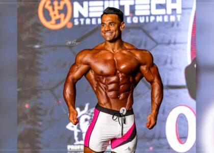 علی بلال نایب قهرمان پرورش اندام مستر المپیا شد