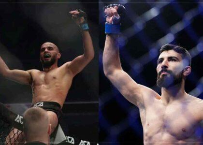 دو ورزشکار مبارزات آزاد افغانستان در مقابل حریفان خارجی شان پیروز شدند