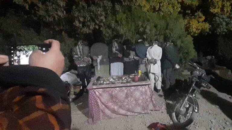 7-member gang of thieves detained in Ghazni