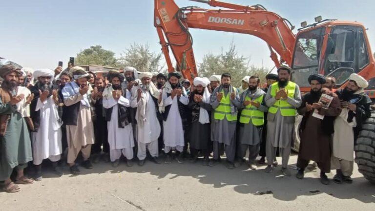 Reconstruction of Ghazni–Paktika road begins