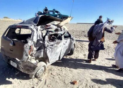 غزني کې د دوو جلا ترافيکي پېښو له امله اوو کسانو ته مرګ‌ژوبله اوښتې