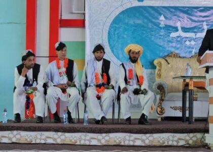 In Ghazni, 16 couples tie the knot at mass wedding ceremony
