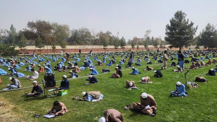 غزني کې د څه باندې زرو زده‌کوونکو ترمنځ د سیرت‌النبي ﷺ سیالۍ ترسره شوې