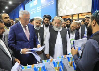 نمایشگاه تولیدات و محصولات افغانستان در قزاقستان افتتاح شد