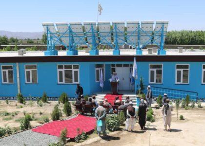 School buildings costing 160m afs completed in Logar