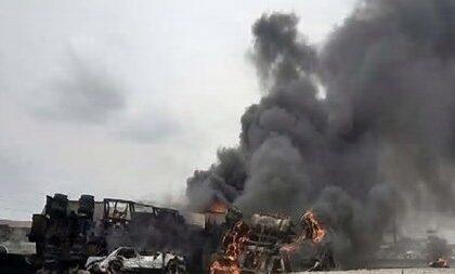 انفجار تانکر تیل در نایجریا جان ۳۵ تن را گرفت