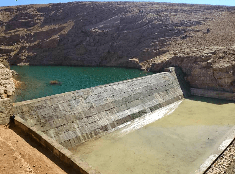 کار ساخت یک چک‌دیم در غور تکمیل و مورد بهره‌برداری قرار گرفت