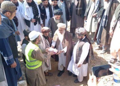 کار ساخت یک سردخانه با ظرفیت ۱۰۰ متریک تُن در فاریاب آغاز شد