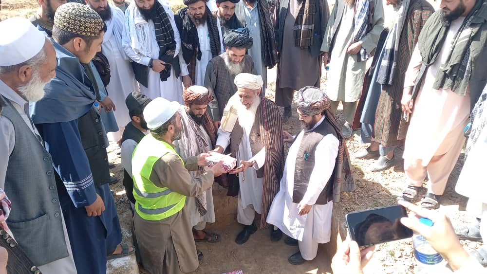 کار ساخت یک سردخانه با ظرفیت ۱۰۰ متریک تُن در فاریاب آغاز شد