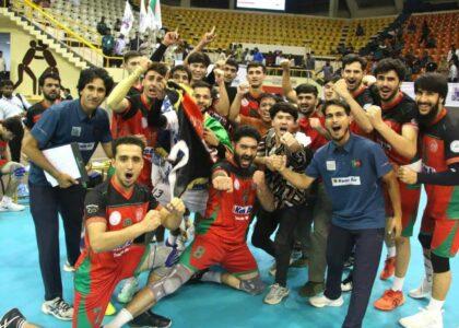 مسابقات قهرمانی والیبال آسیای مرکزی؛ افغانستان مقام دوم را کسب کرد