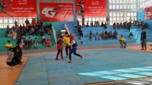 غزني کې د ۹۰ ورزشکارانو ترمنځ د «ووشو» سیالۍ ترسره شوې