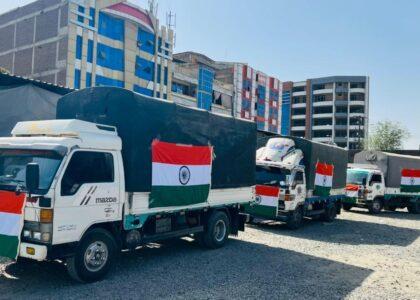 India delivers food aid to recent quake-hit Afghans