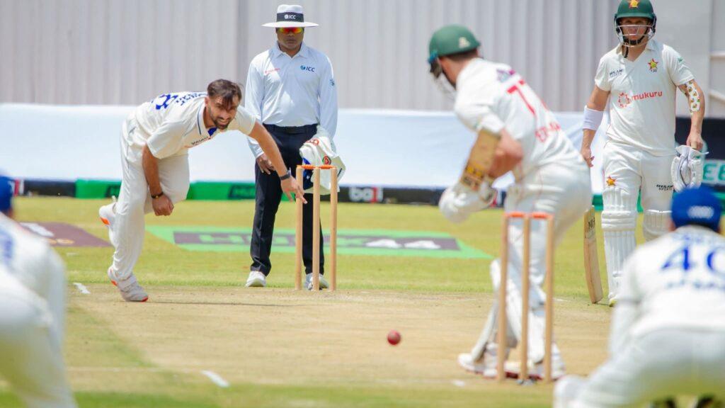 د افغانستان کرکټ ملي لوبډلې زمبابوې ته ټېسټ لوبه وبایله