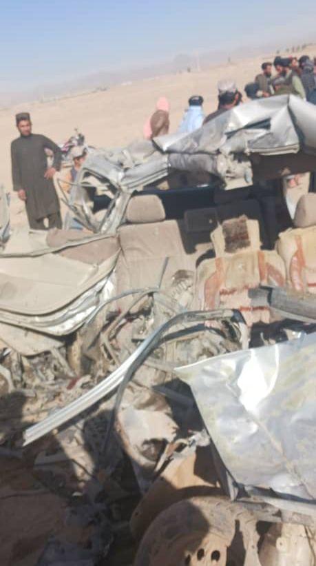 7 people killed in Kandahar collision
