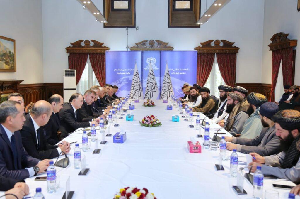 د سرحدونو وزیر او تاجکستاني پلاوي د ګډ سرحد د تثبیت او امنیت په اړه خبرې کړې