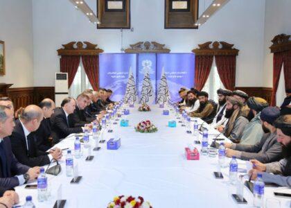 د سرحدونو وزیر او تاجکستاني پلاوي د ګډ سرحد د تثبیت او امنیت په اړه خبرې کړې