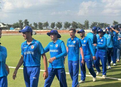 Afghanistan U-19 cricket team defeats India U-19 ‘B’ side
