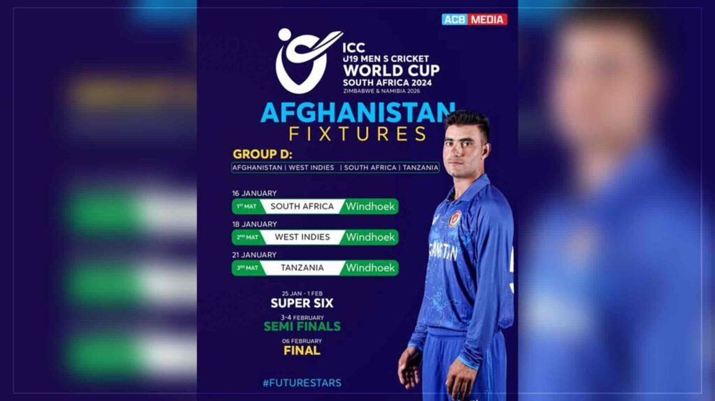 Schedule for 2026 ICC Men’s U19 WC unveiled