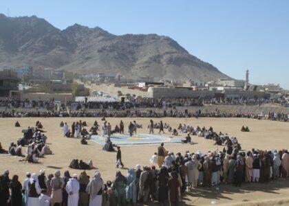 رقابت‌های انتخابی کشتی سبک «پهلوانی کمربندی» در فراه با قهرمانی تیم هرات پایان یافت