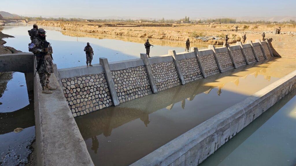 یک بند آبگردان در فاریاب به بهره‌‌برداری سپرده شد