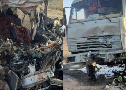 فاریاب کې د ترافیکي پېښې له امله څلور کسان مړه شوي