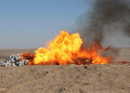 Over 10 tonnes of expired food, medicines destroyed in Badakhshan
