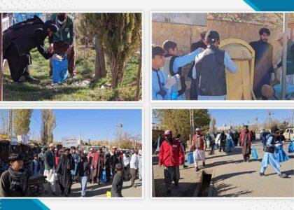 حشر عمومی برای پاک‌کاری شهر فیروزکوه راه‌اندازی شد