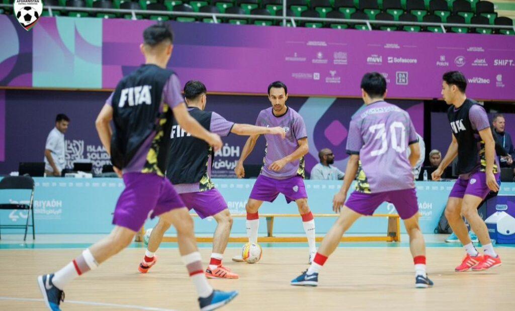 د افغانستان د فوټسال ملي لوبډلې د مراکش پر وړاندې ماته وخوړه