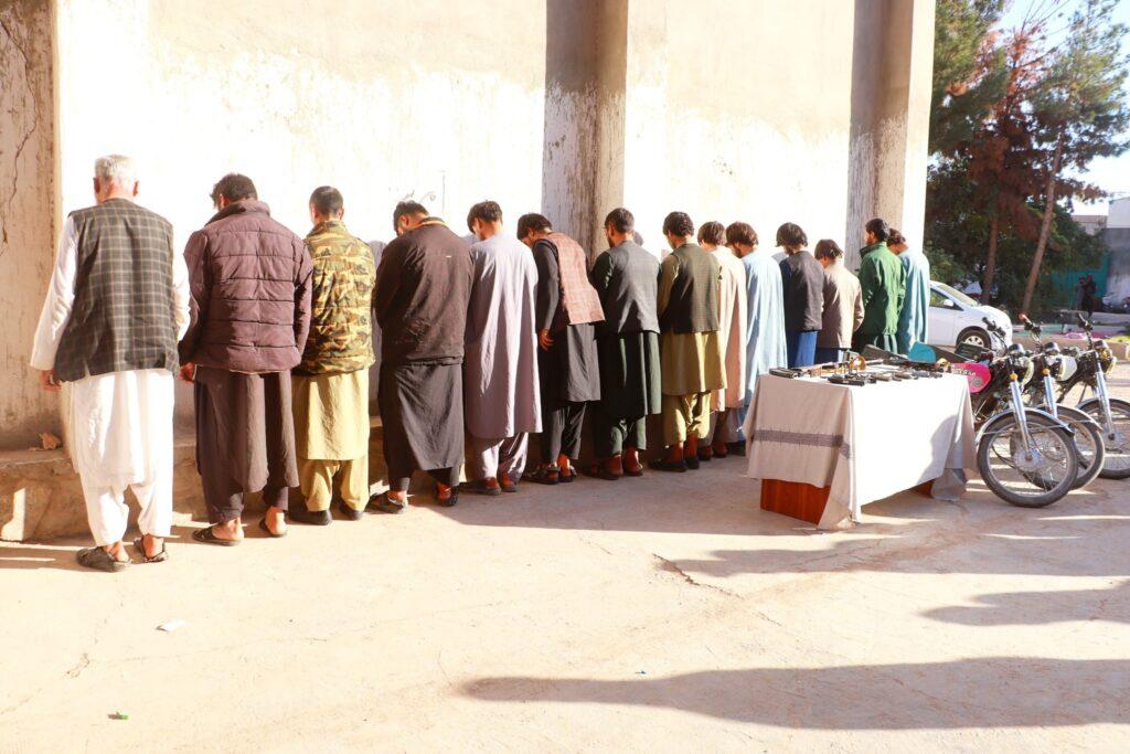 قانع: هرات کې د وسله‌والو غلو ۱۴کسیزه ډله نیول شوې ده