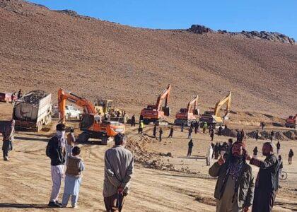 350m afs road construction launched in Ghazni