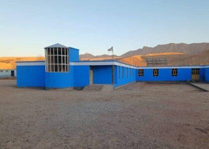 ساختمان یک مکتب به هزینۀ شخصی مردم در غور بازسازی شد